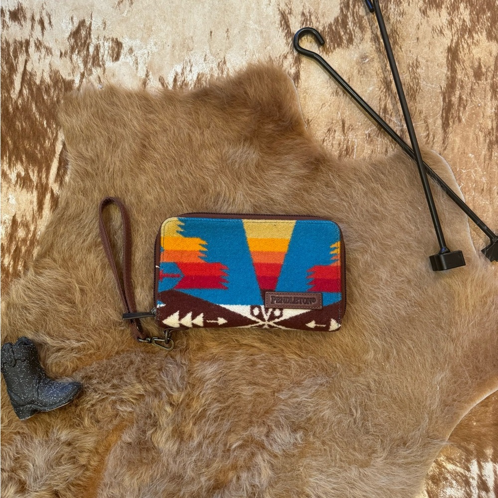 Pendleton wristlet